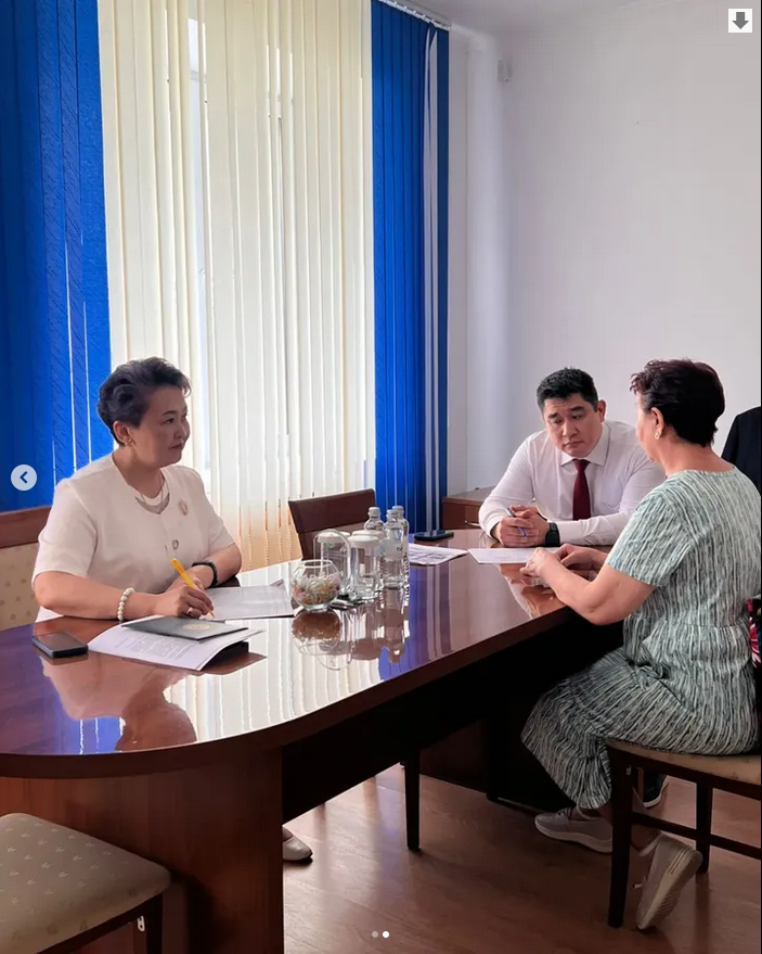 Денсаулық сақтау басқармасының басшысы азаматтарды қабылдады