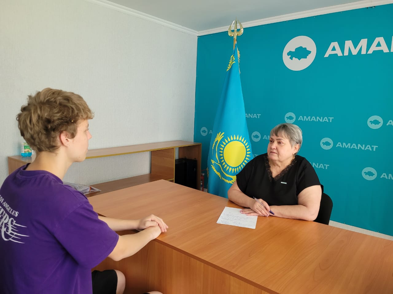 Азаматтарды жеке қабылдау