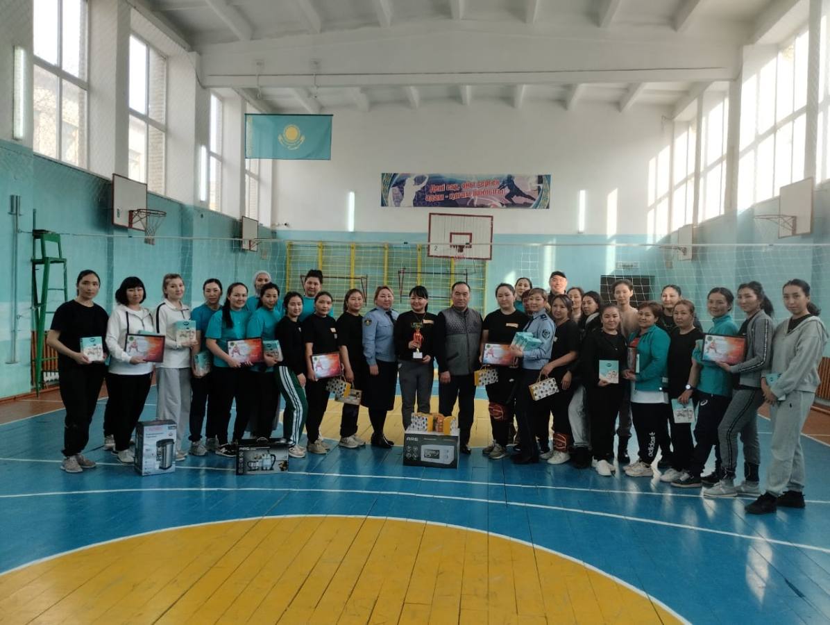 Абай облысында әйелдер арасында волейболдан турнир өтті.