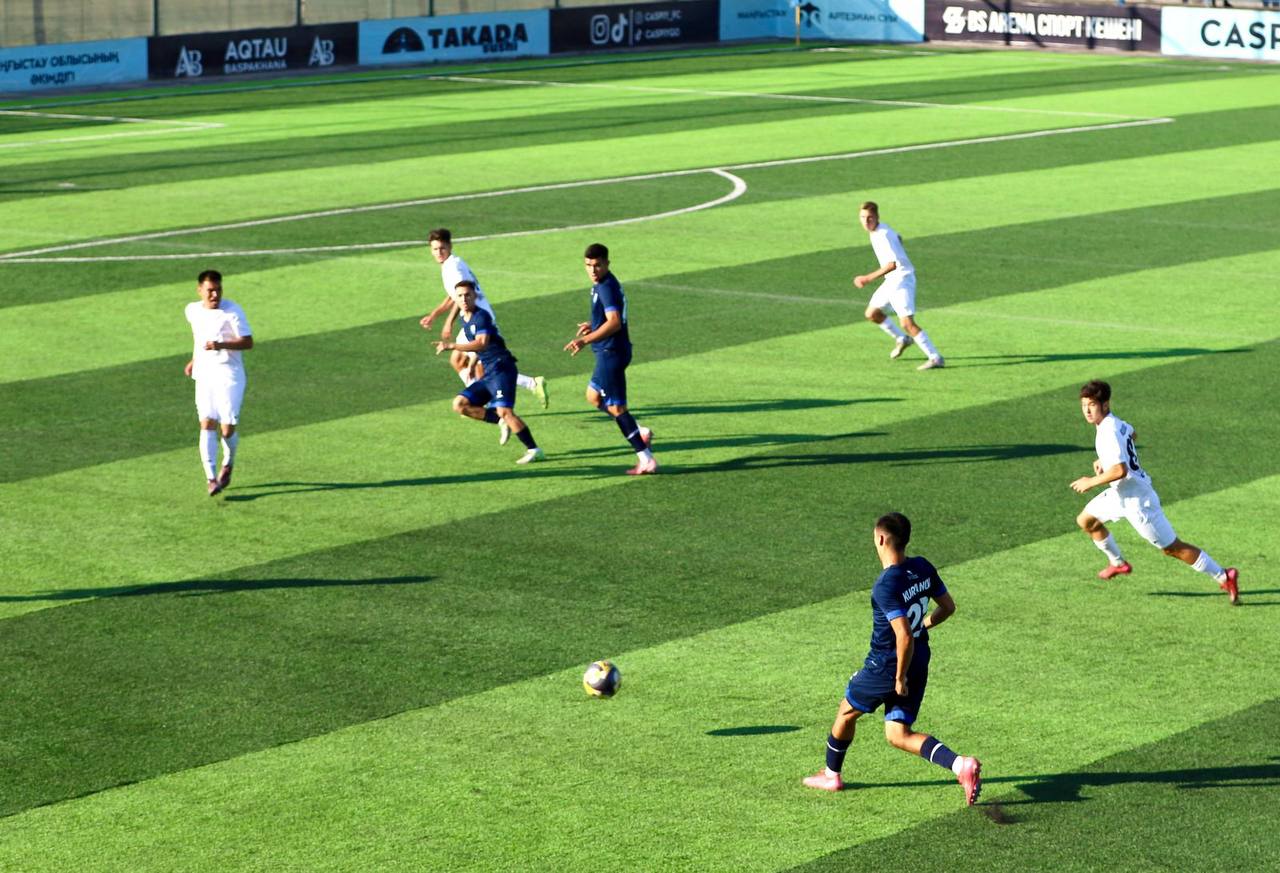 Футбольный клуб «Каспий» одержал победу в матче против «Экибастуза»