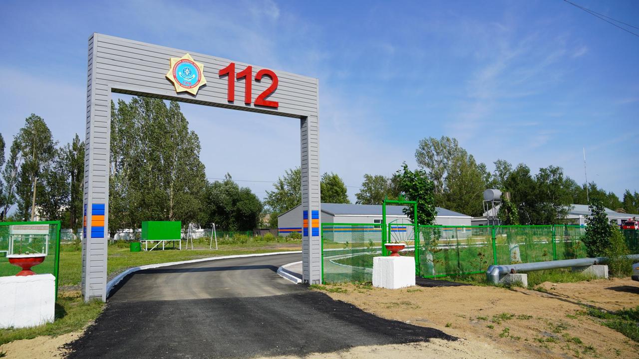 ТЖМ басшысы Макинскідегі әмбебап өрт-құтқару бөлімінде болды