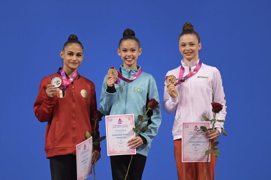 Историческую победу одержала столичная гимнастка на юниорском чемпионате мира
