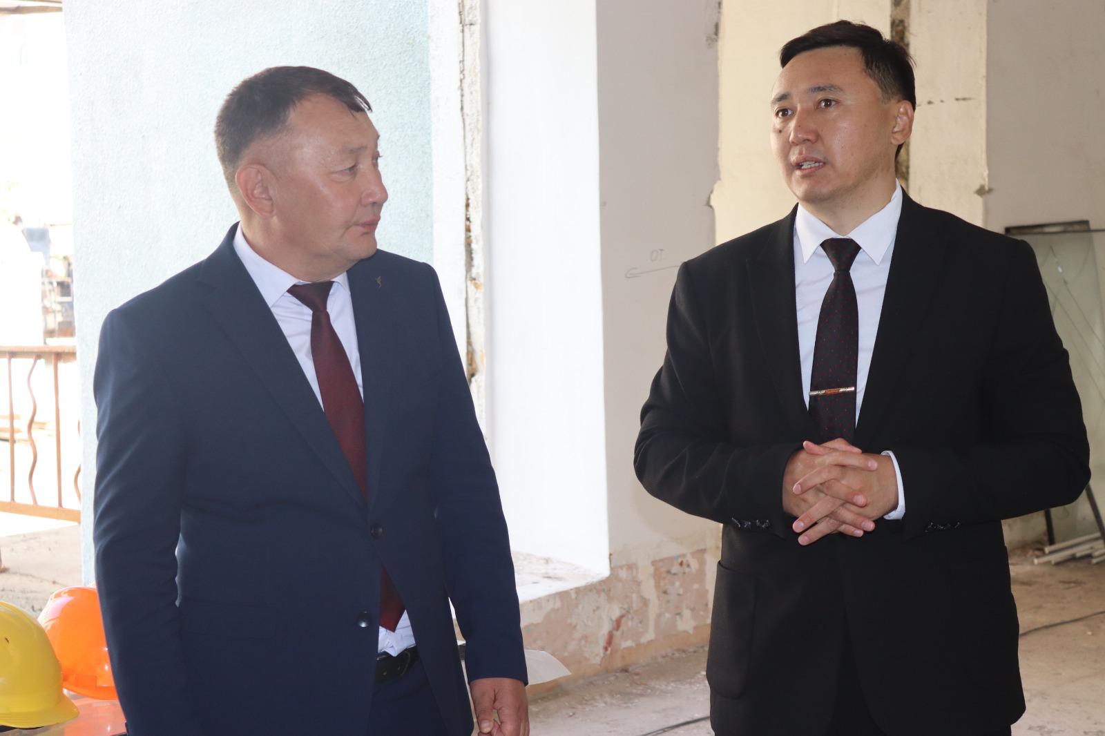 Шыңғырлау ауданындағы білім ошағында күрделі жөндеу жұмыстары қадағалауға алынды.