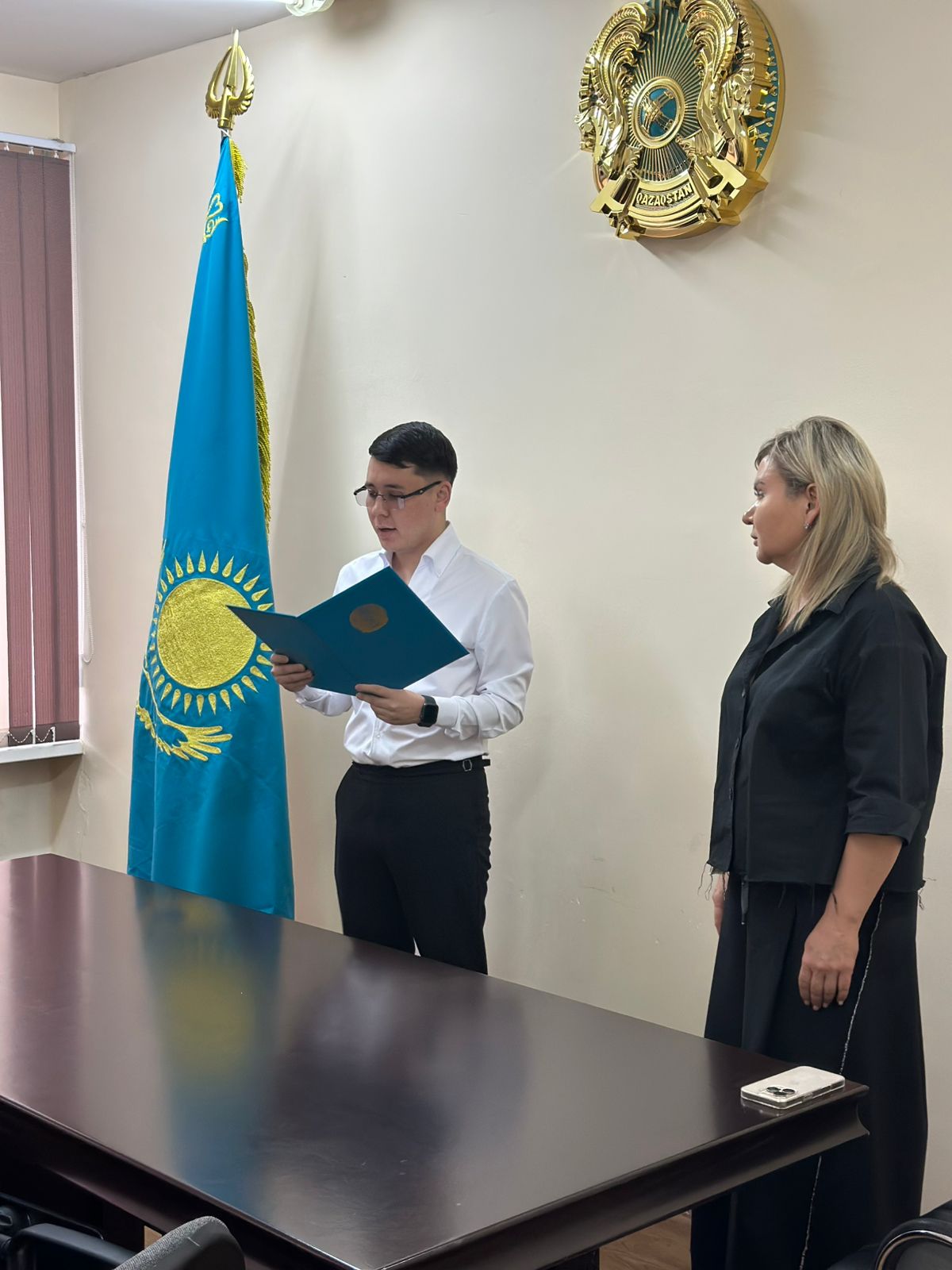 Присяга в День государственного служащего
