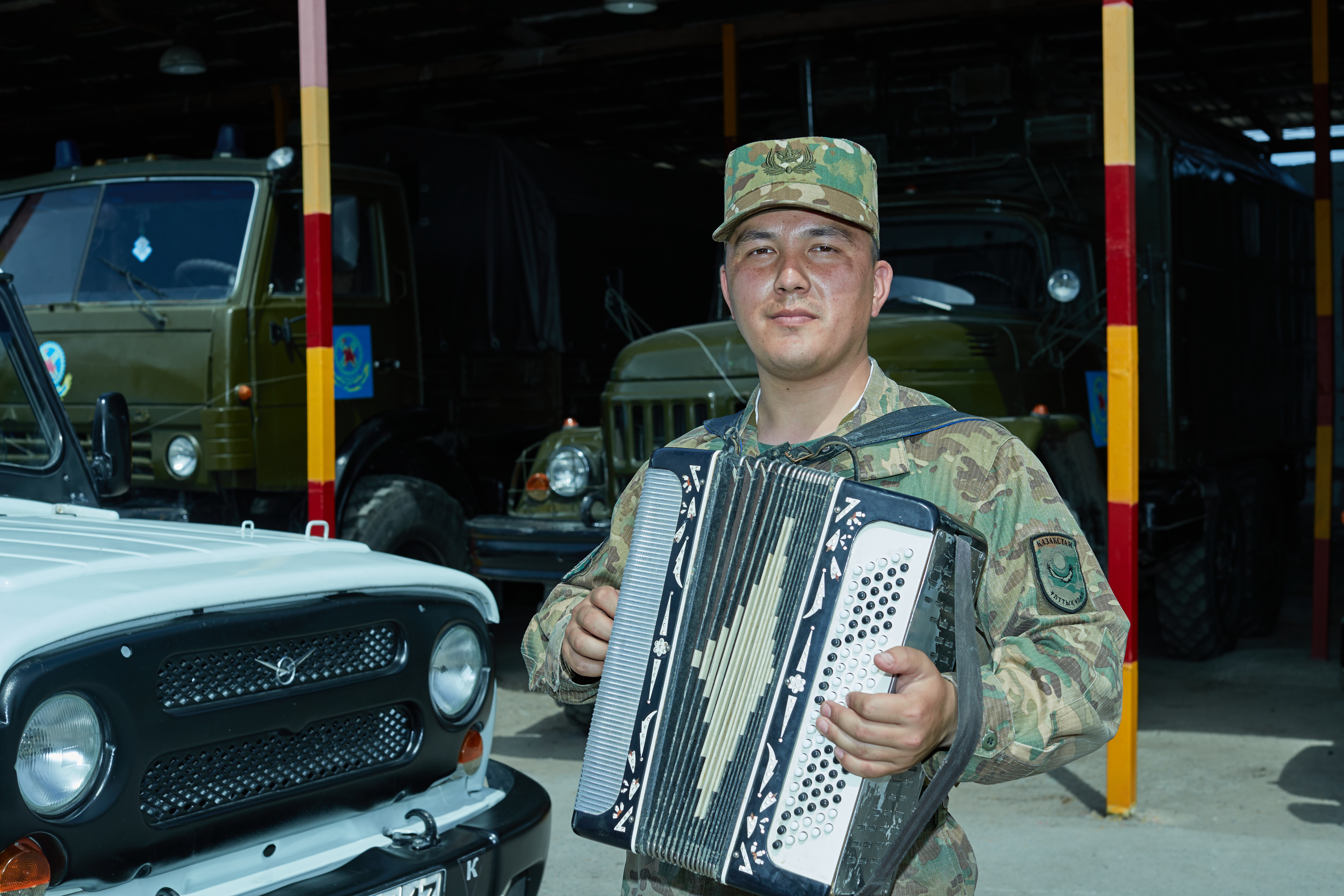 An Artistic Soldier in the Army: National Guardsman Aqadil Askhanuly Boosts Morale with His Bayan