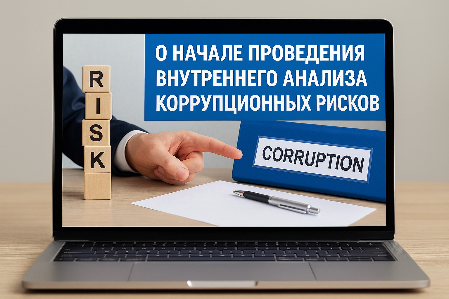 Сыбайлас жемқорлық тәуекелдеріне ішкі талдау жүргізудің басталуы туралы