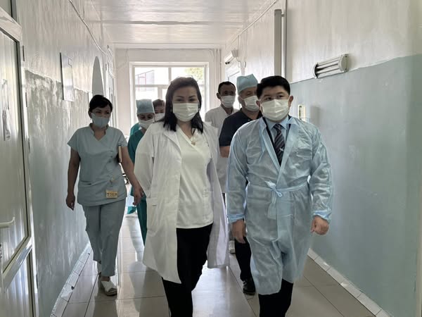 Жұқпалы аурулар ауруханасындағы пациенттердің жағдайы—басты назарда