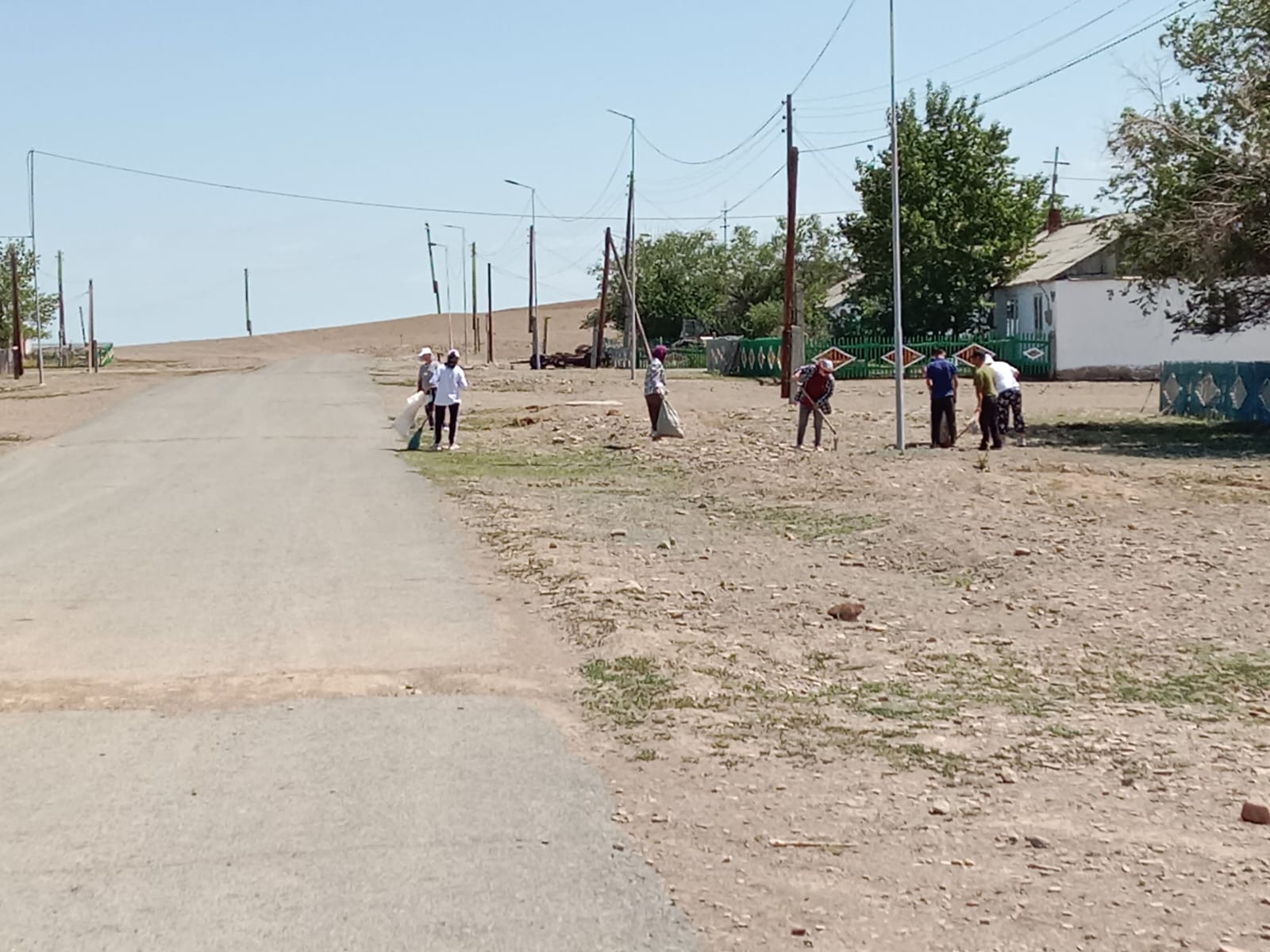 2025 жылдың 24-маусымында Қасқабұлақ ауылында сенбілік өтті