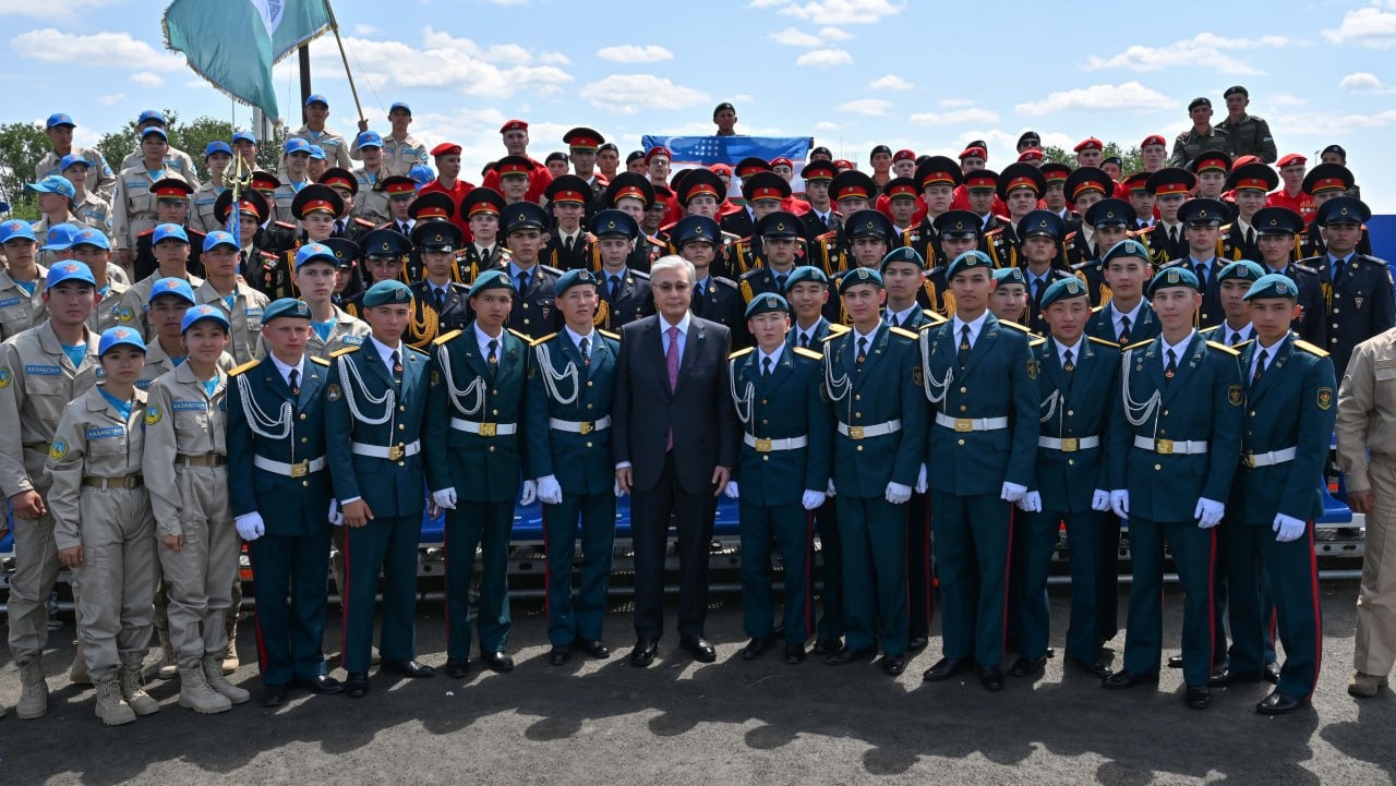 Мемлекет басшысы XI «Айбын» халықаралық әскери-патриоттық жастар жиынын ашты