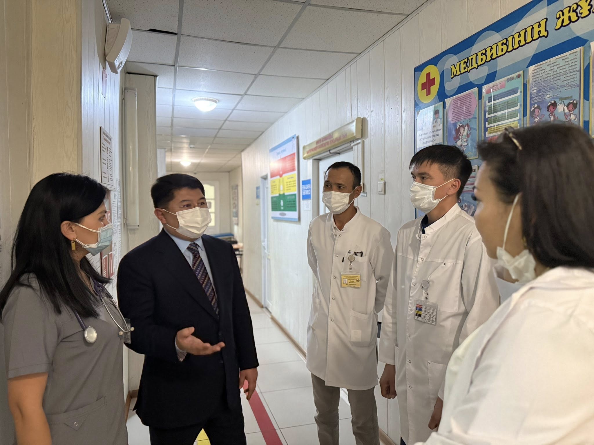 Жұқпалы аурулар ауруханасындағы жұмысты жетілдіру – назарда