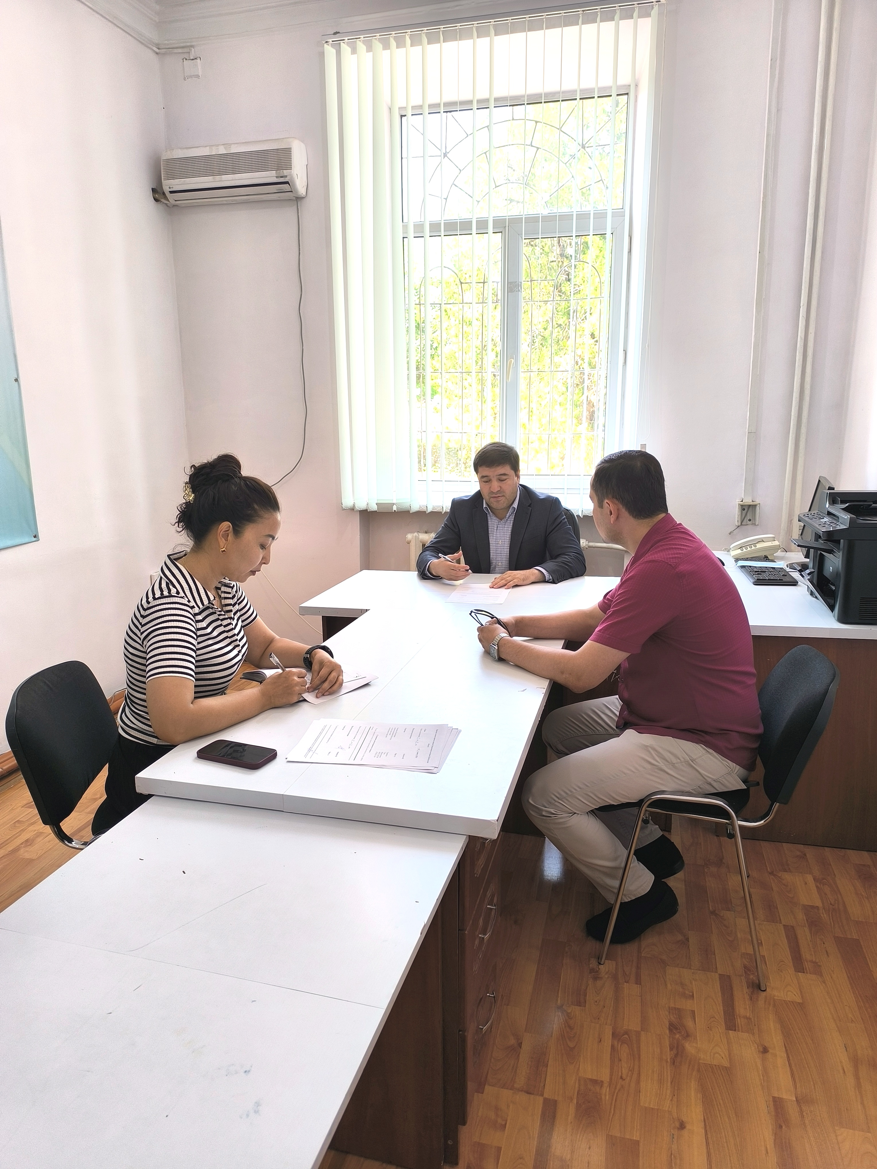 Жеке қабылдауы өткізілді