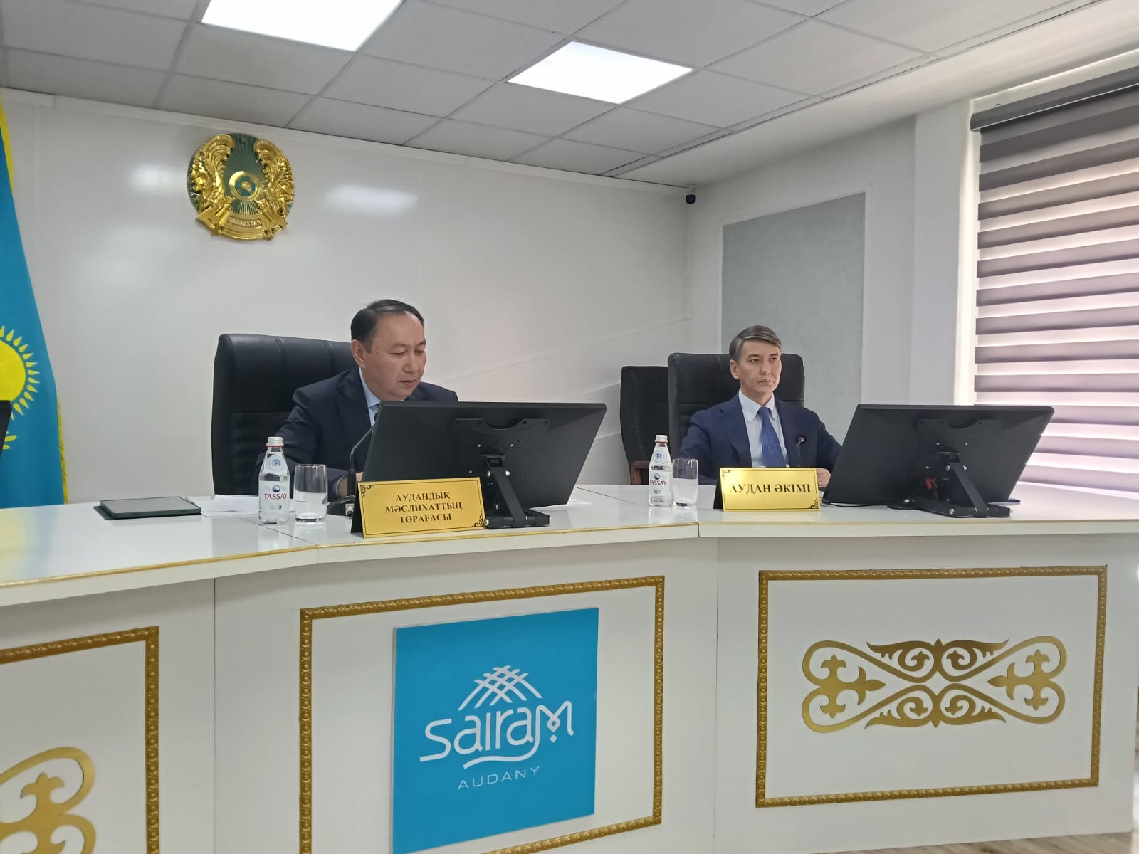 Аудандық  мәслихаттың кезекті жиырма тоғызыншы сессиясы өтті.