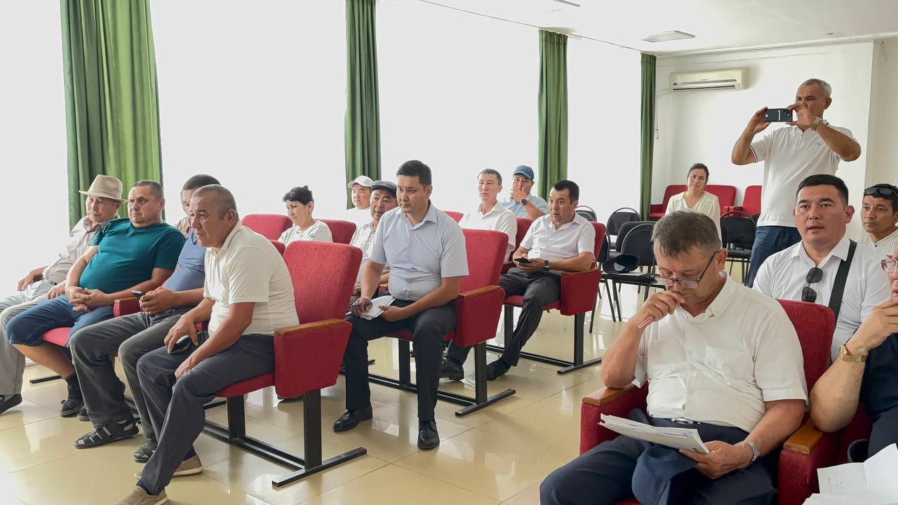 Алматы облысының Жамбыл және Іле аудандарындағы шаруа қожалықтарының өкілдерімен және ауылдық округ әкімдіктерімен түсіндіру жұмыстары