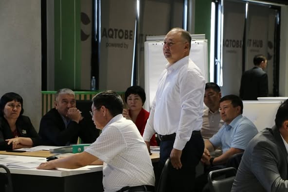 Аудандық мәслихат төрағасы практикалық тренингке қатынасуда