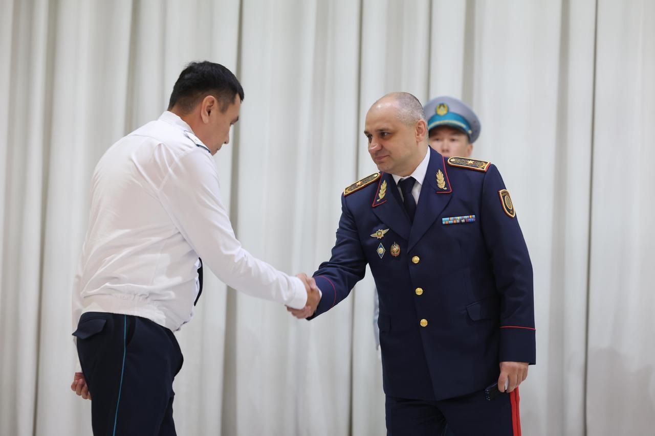 Павлодарлық полицейлер марапатталды