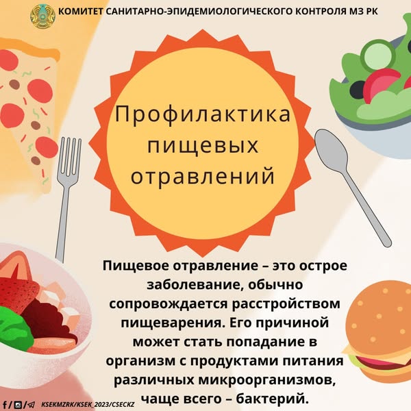 Профилактика пищевых отравлений