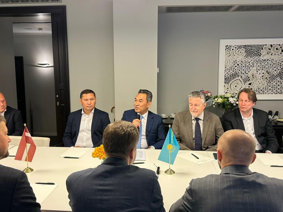 Казахстан и Латвия укрепляют экономическое партнёрство