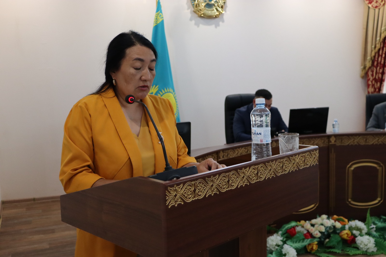 Аудандық мәслихаттың кезектен тыс сессиясы