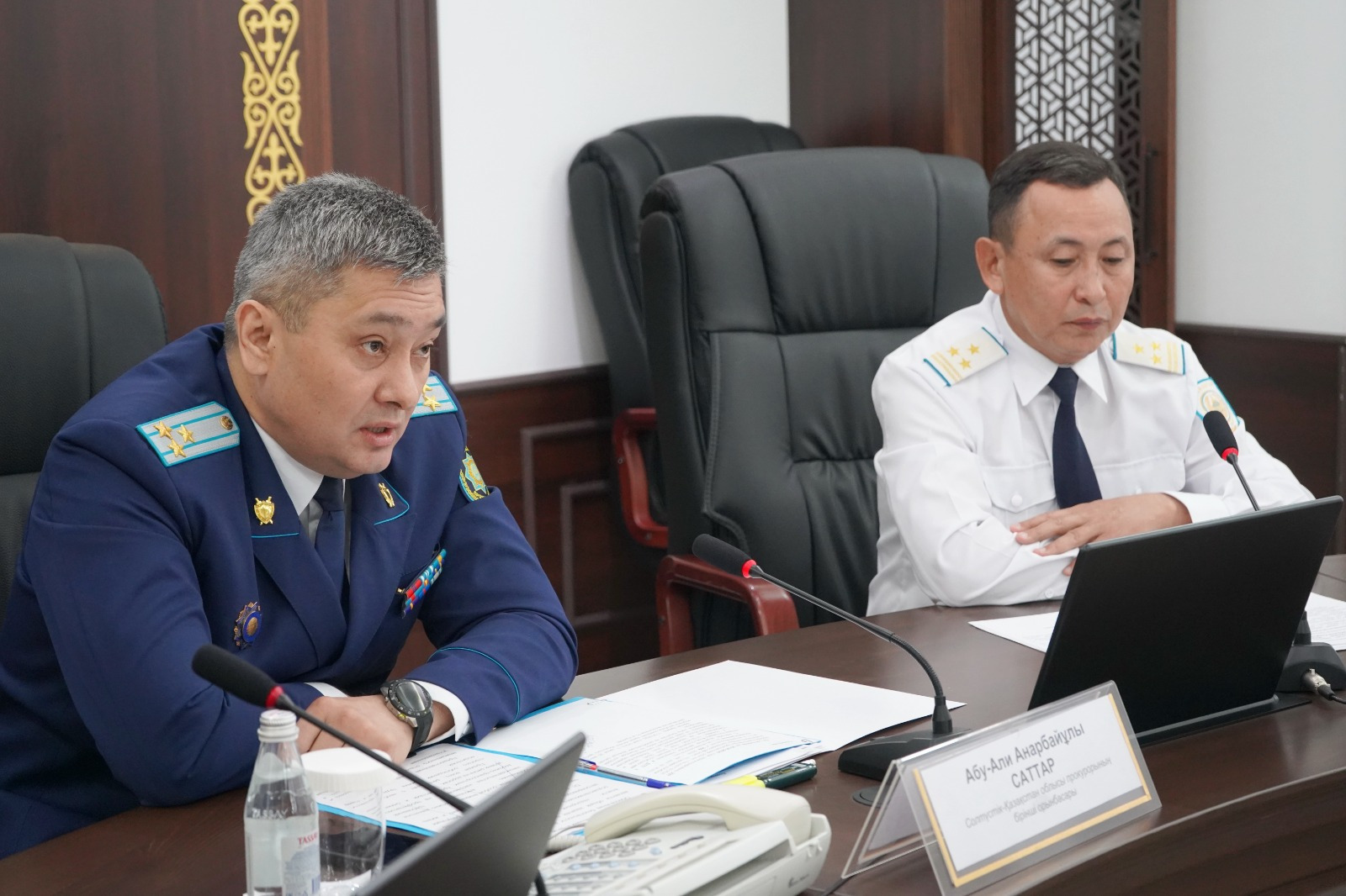 СҚО полицейлері жолаушылар тасымалының қауіпсіздігін талқылады