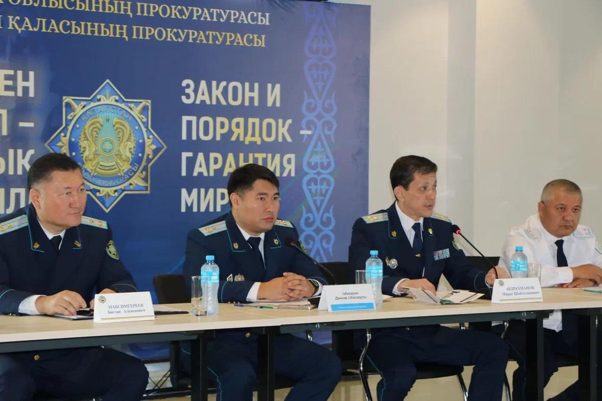 Заключительный день акции «Закон и Порядок» благодарность жителям города Косшы