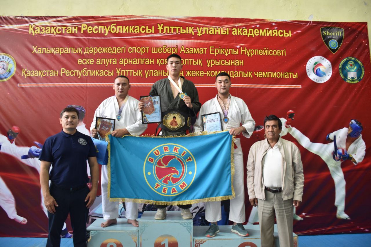 В Петропавловске состоялся чемпионат Национальной гвардии по рукопашному бою