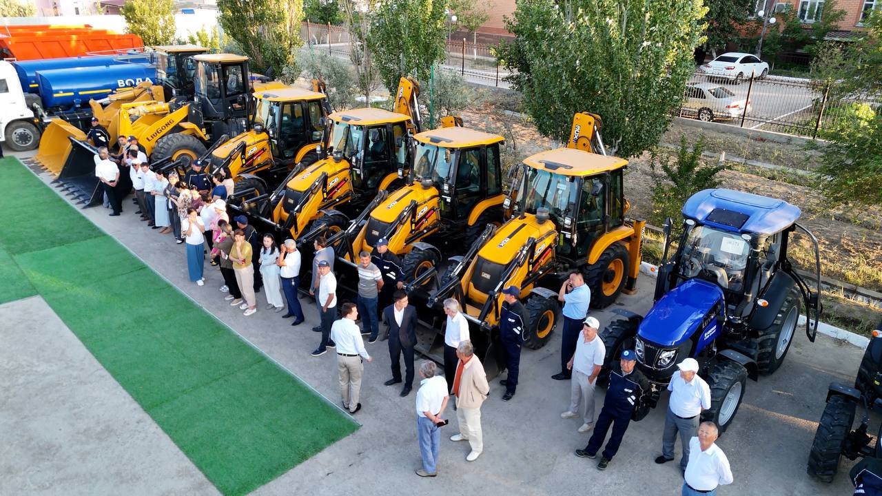 «Қазсушардың» «Сыр суы» филиалына 30 жаңа арнайы техника тапсырылды