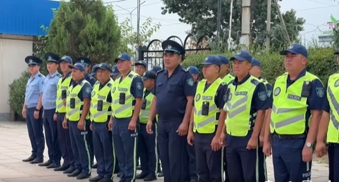 Полицейлер қоғам тыныштығы жолында үнемі қызметте