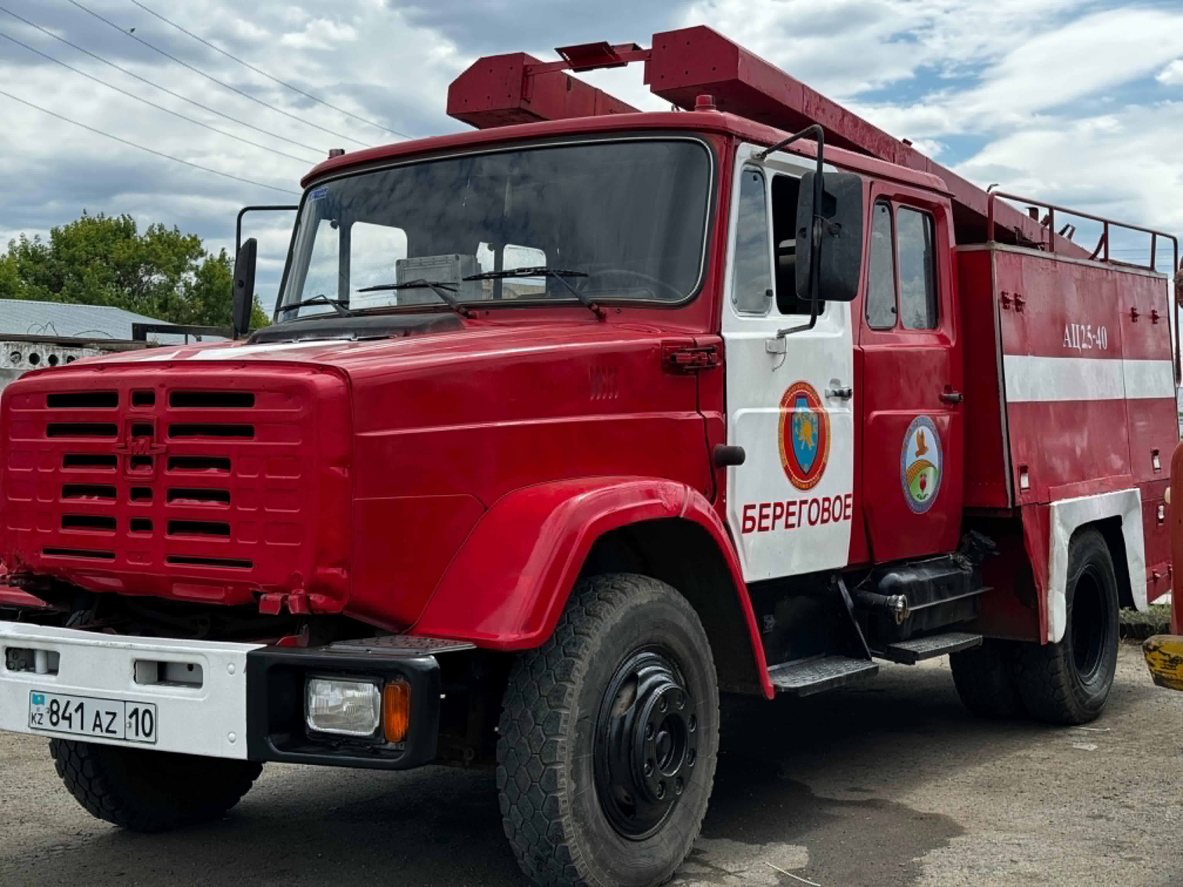В Костанайской области открыт новый пожарный пост в районе Б. Майлина