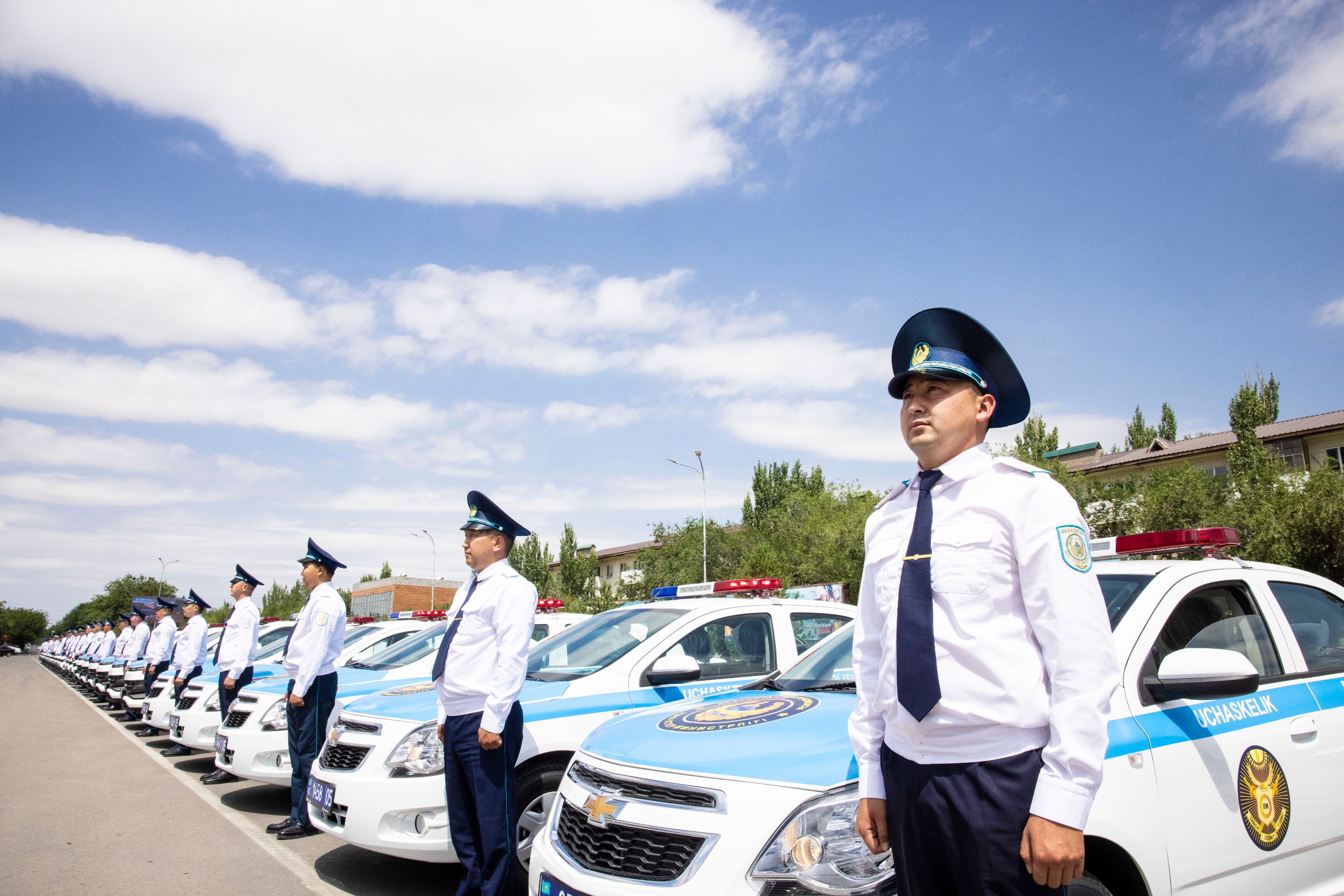 Алматы облысының полициясына 40 жаңа автокөлік табысталды