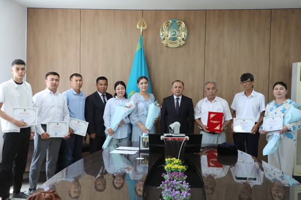 САРЫАҒАШ: БАҚ ҚЫЗМЕТКЕРЛЕРІН ҚҰТТЫҚТАДЫ