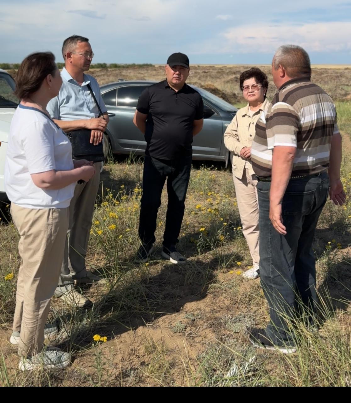 Шабар ауылының қоқыс үйіндісінің жағдайына мониторинг жүргізілді