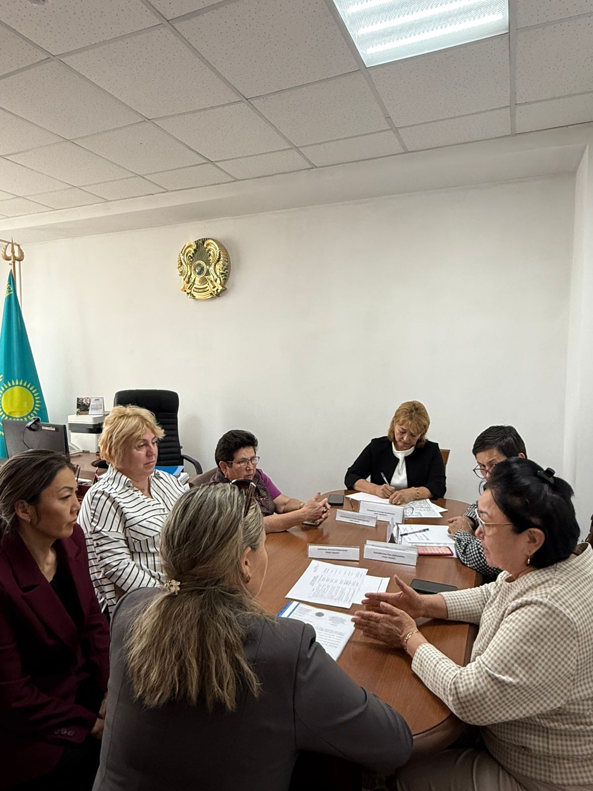 Департаменттің педагогикалық әдеп жөніндегі кеңесінің кезекті отырысы өткізілді.