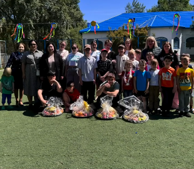 Департамент қызметкерлері балалар үйіне барды