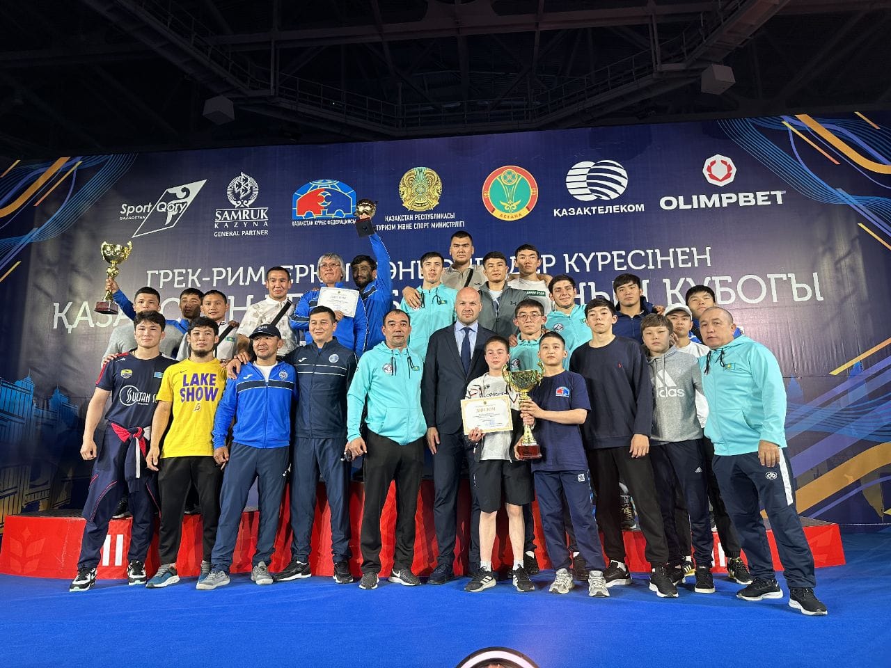 Күрес түрлерінен Қазақстан кубогы: астаналық балуандар жалпыкомандалық есепте бірінші орын иеленді