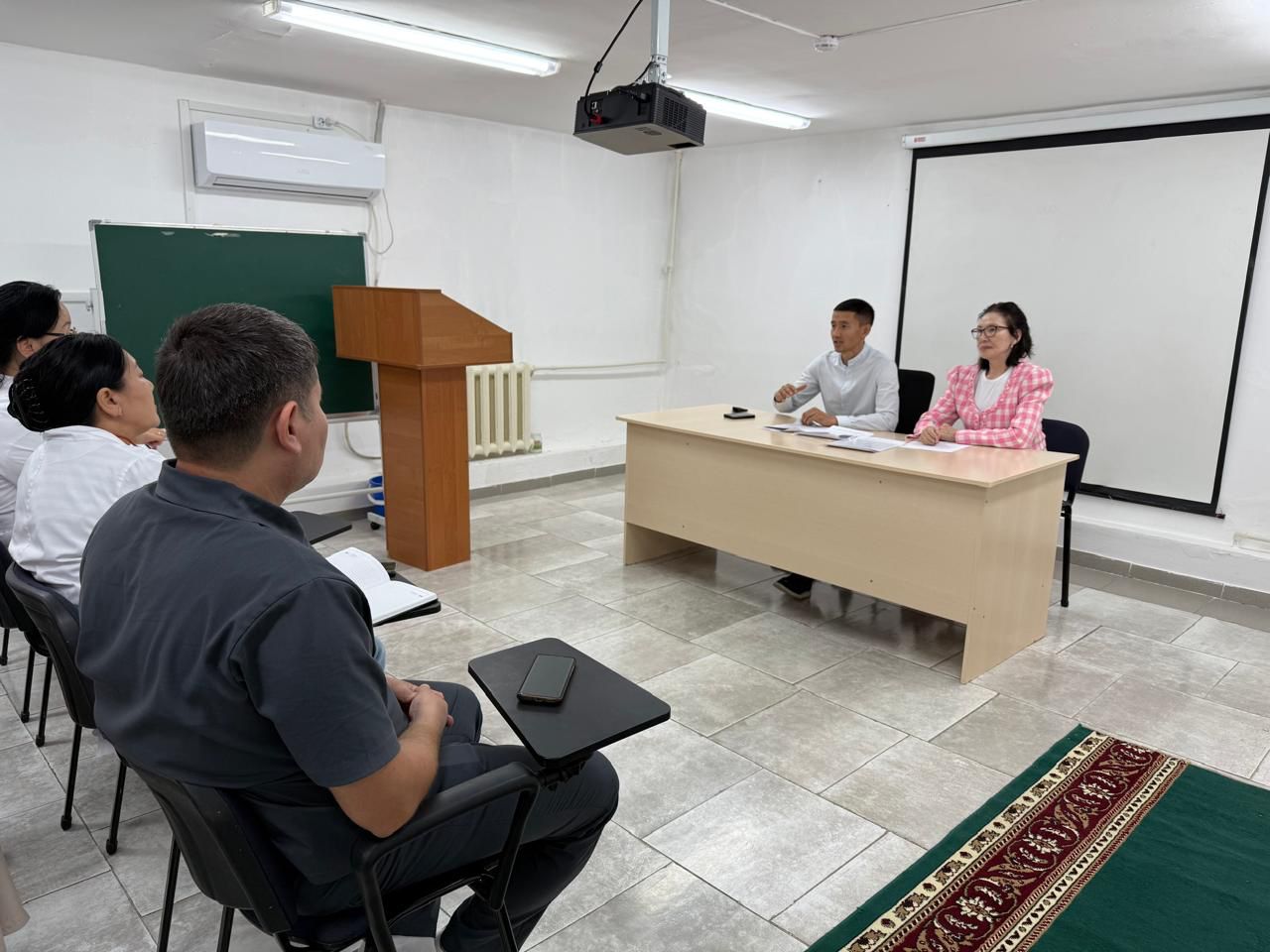 Карғалы ауылдық аудандық ауруханасында түсіндіру жиналысы өткізілді