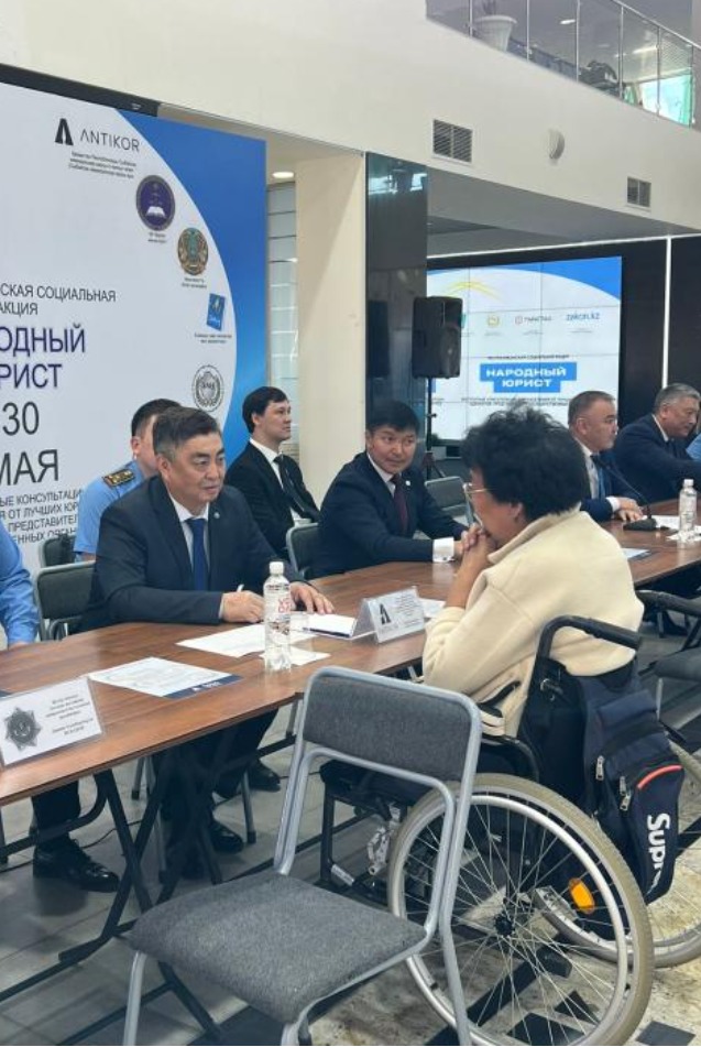 Жетісуда «Халық заңгері» жалпыреспубликалық акциясы өтті