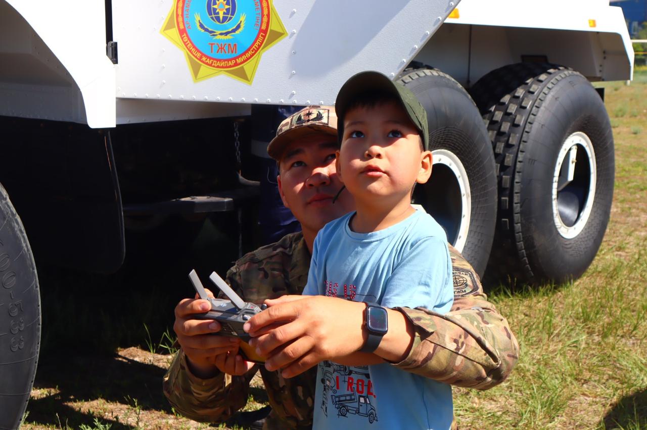 “Бала қауіпсіздігі – басты орында” атты оқу-жаттығу қойылымы өтті
