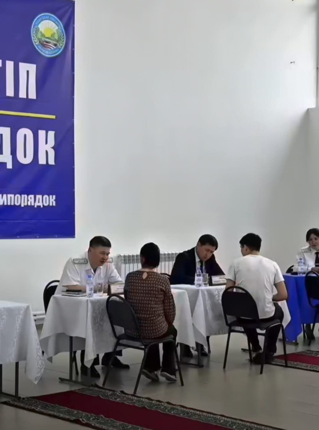 «Заң мен Тәртіп» қағидатын ілгерілету аясында Павлодар облысындағы  «Ашық қабылдау» акциясы