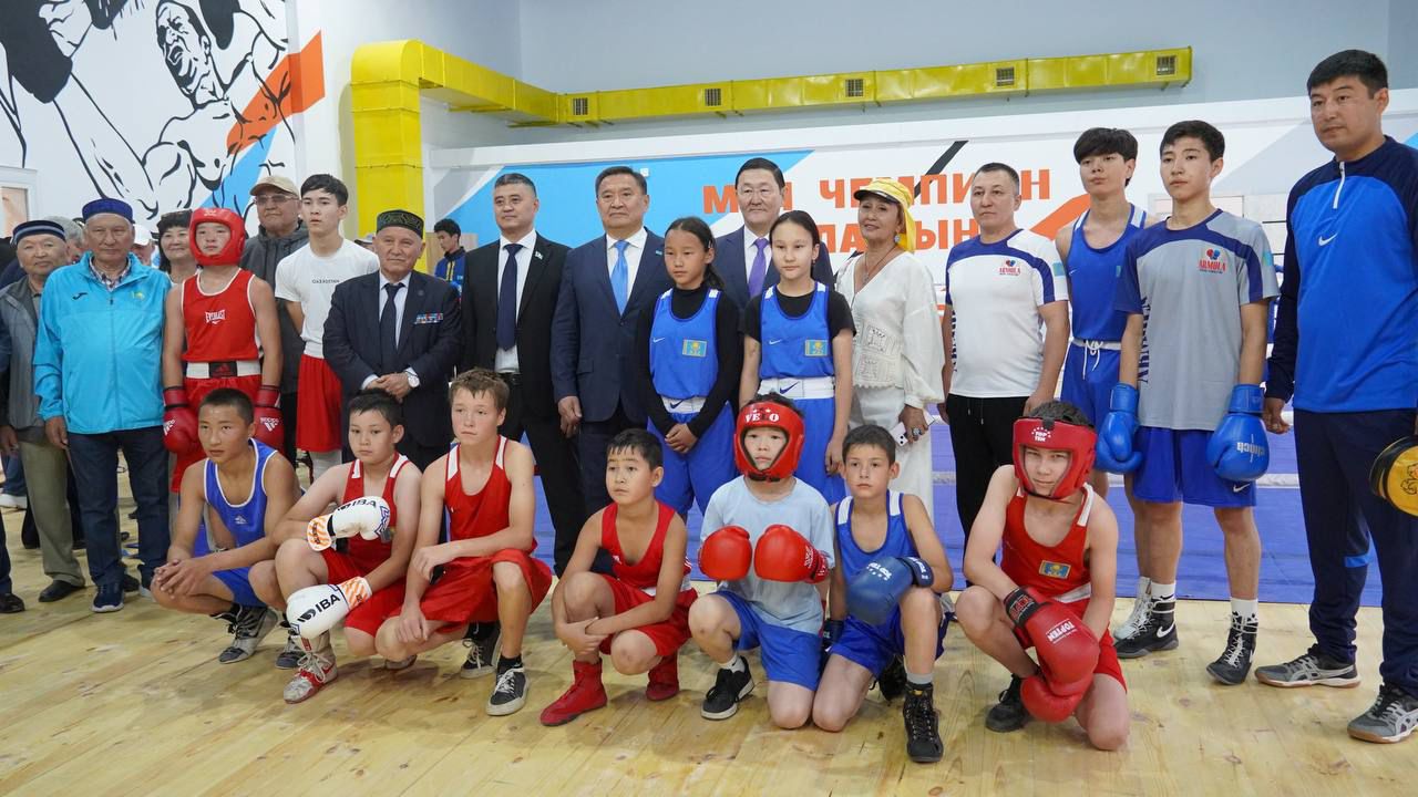 Бас Прокурор Ақмола облысы Зеренді ауылында балалар мен жасөспірімдер спорт мектебінің ғимаратын ашты