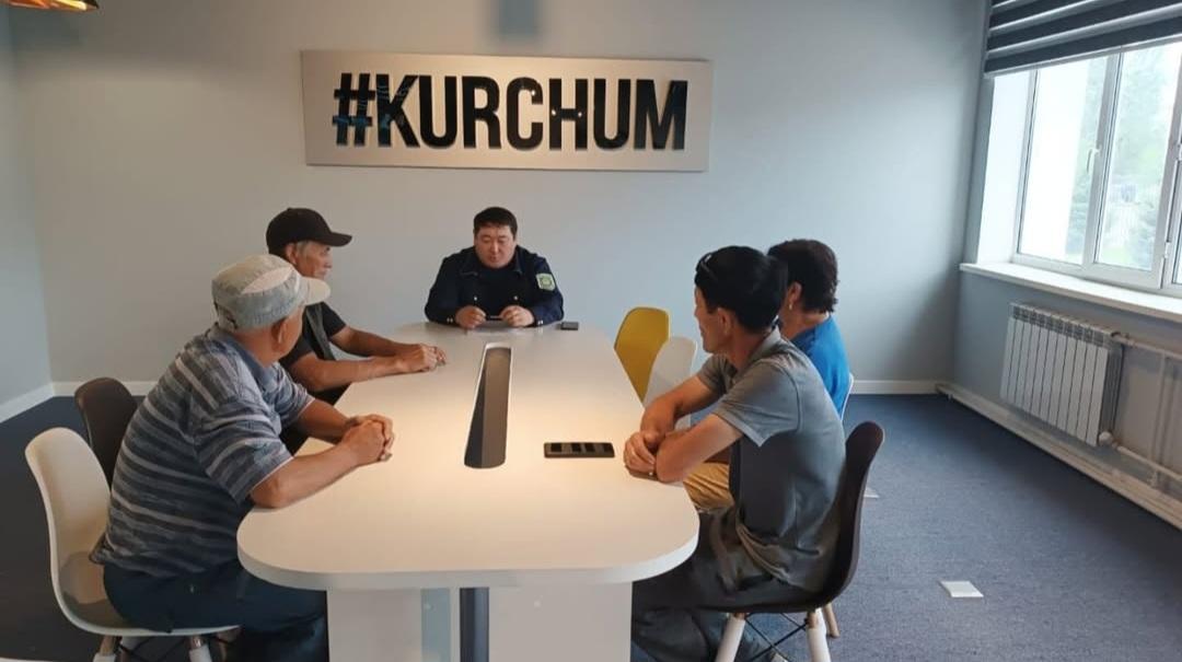 Күршім ауданының тұрғындарымен кездесу өткізілді