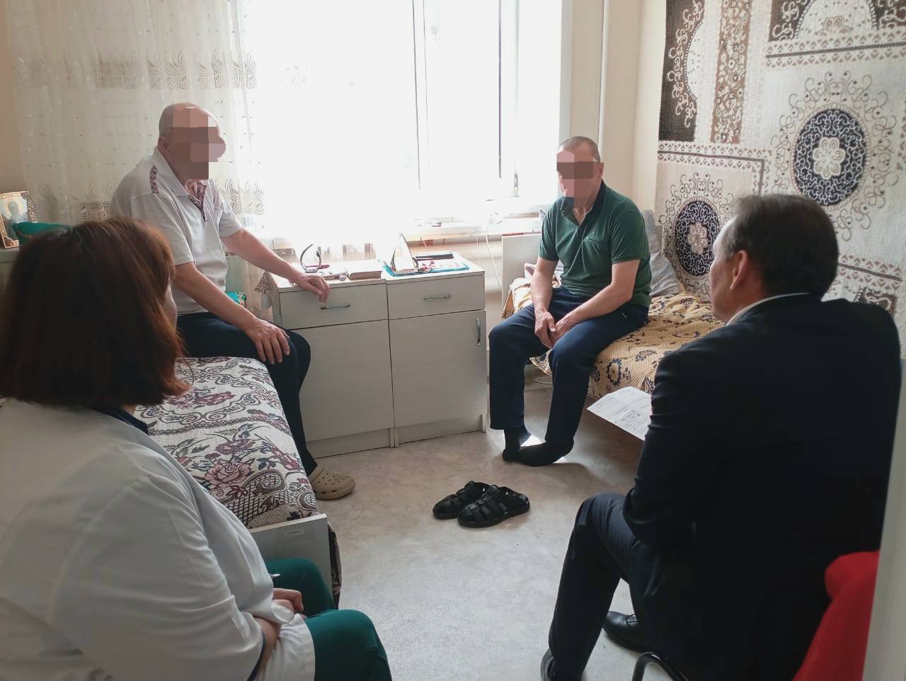 Посещение Центра социального обслуживания «Надежда» в Тайыншинском районе