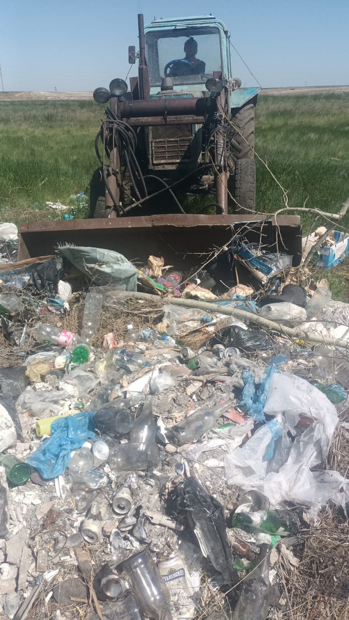 Ғарыш мониторингінің деректері бойынша белгіленген мерзімде жойылған 4 рұқсат етілмеген полигон анықталды.