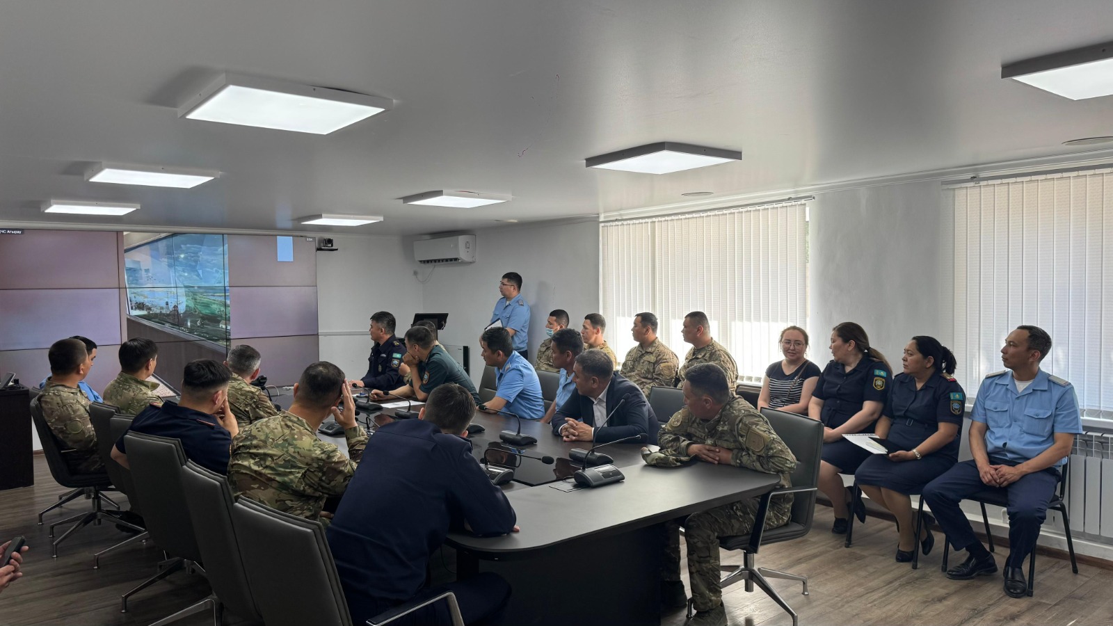 Атырау облысының Төтенше жағдайлар департаментінің  қызметкерлері «Алжир» музейіне онлайн экскурсия жасады