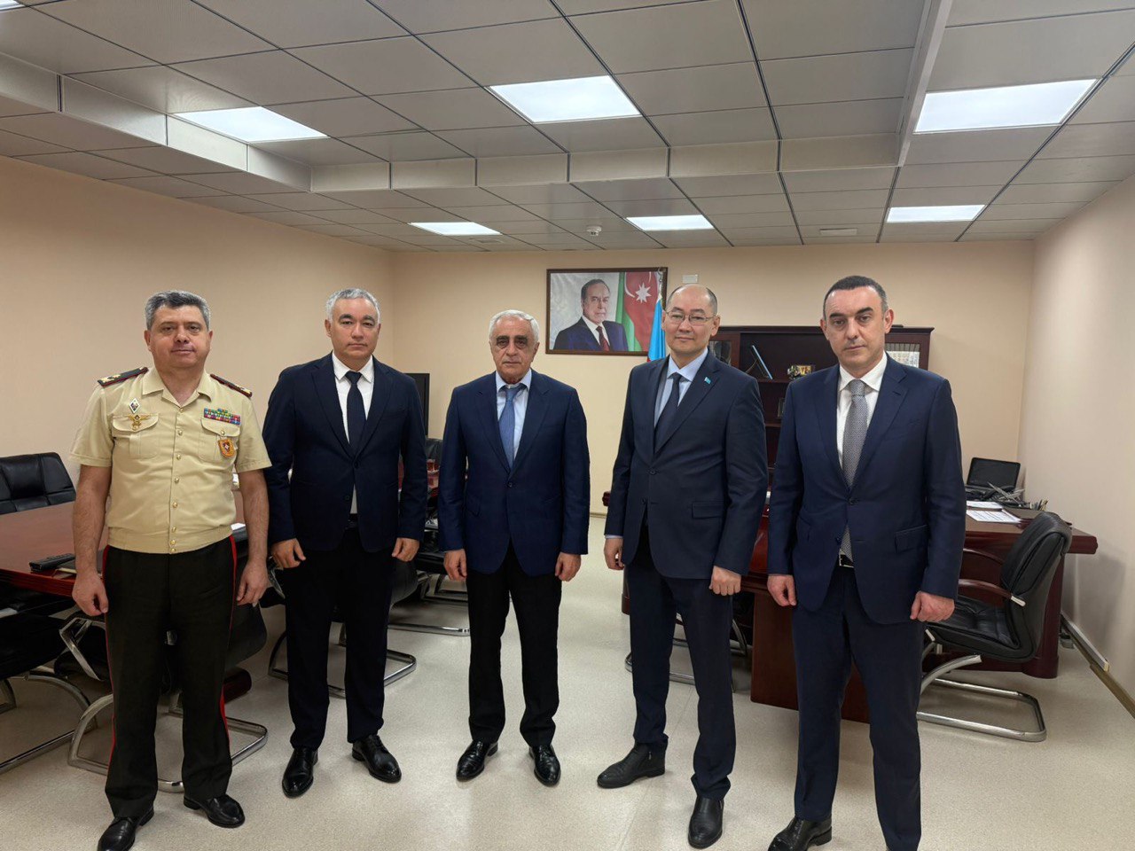 Қазақстан ТЖМ делегациясы Бакуде өткен халықаралық көрмесіне қатысты