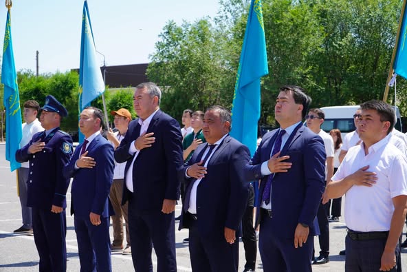 Қазақстан Республикасының Мемлекеттік рәміздер күніне орай салтанатты іс-шара ұйымдастырылды