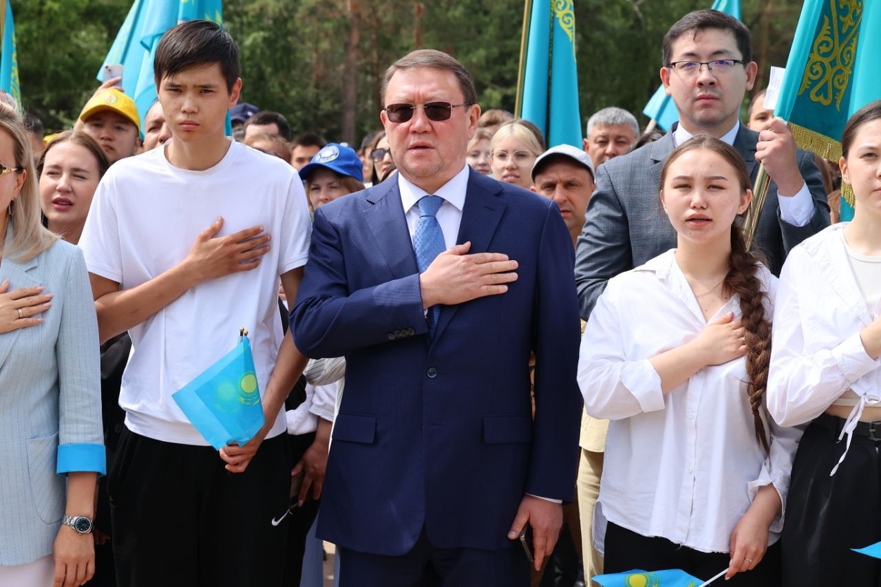 Қостанайда Мемлекеттік рәміздер күніне арналған салтанатты іс-шара өтті