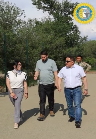Қызылағаш ауылындағы кентішілік жолдарды орташа жөндеу