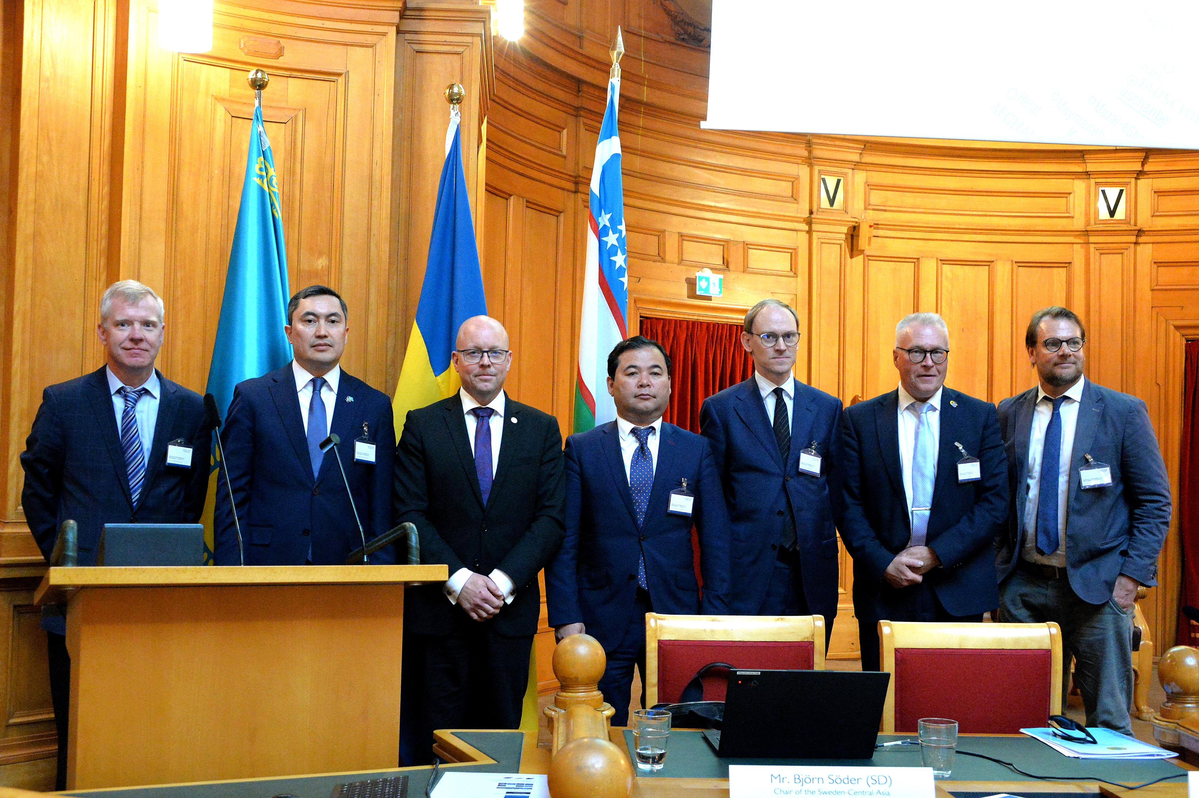 The second business seminar on investment opportunities in Central Asia was held in the Swedish Parliament
