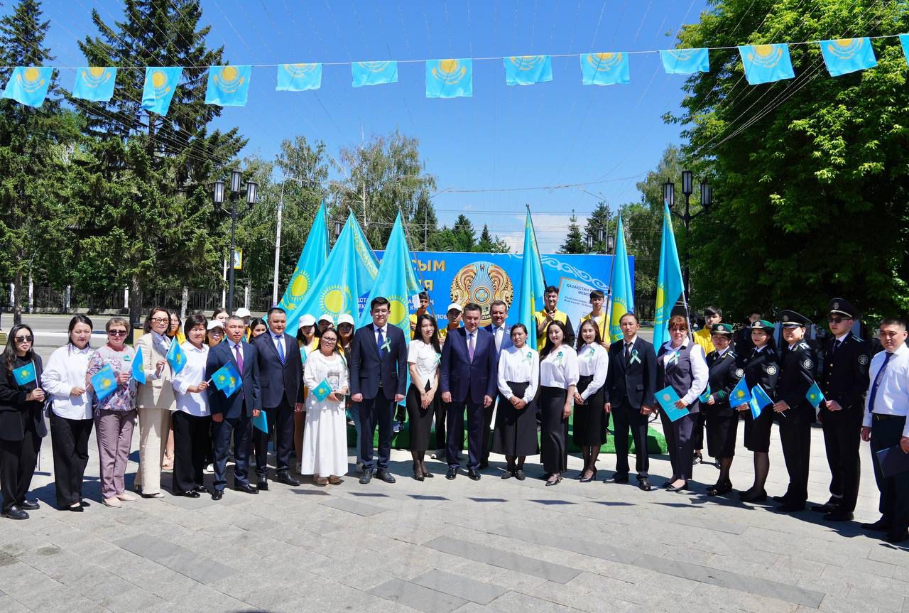 Бүгін Өскеменде Қазақстан Республикасының Мемлекеттік рәміздері күніне арналған салтанатты іс-шара өтті