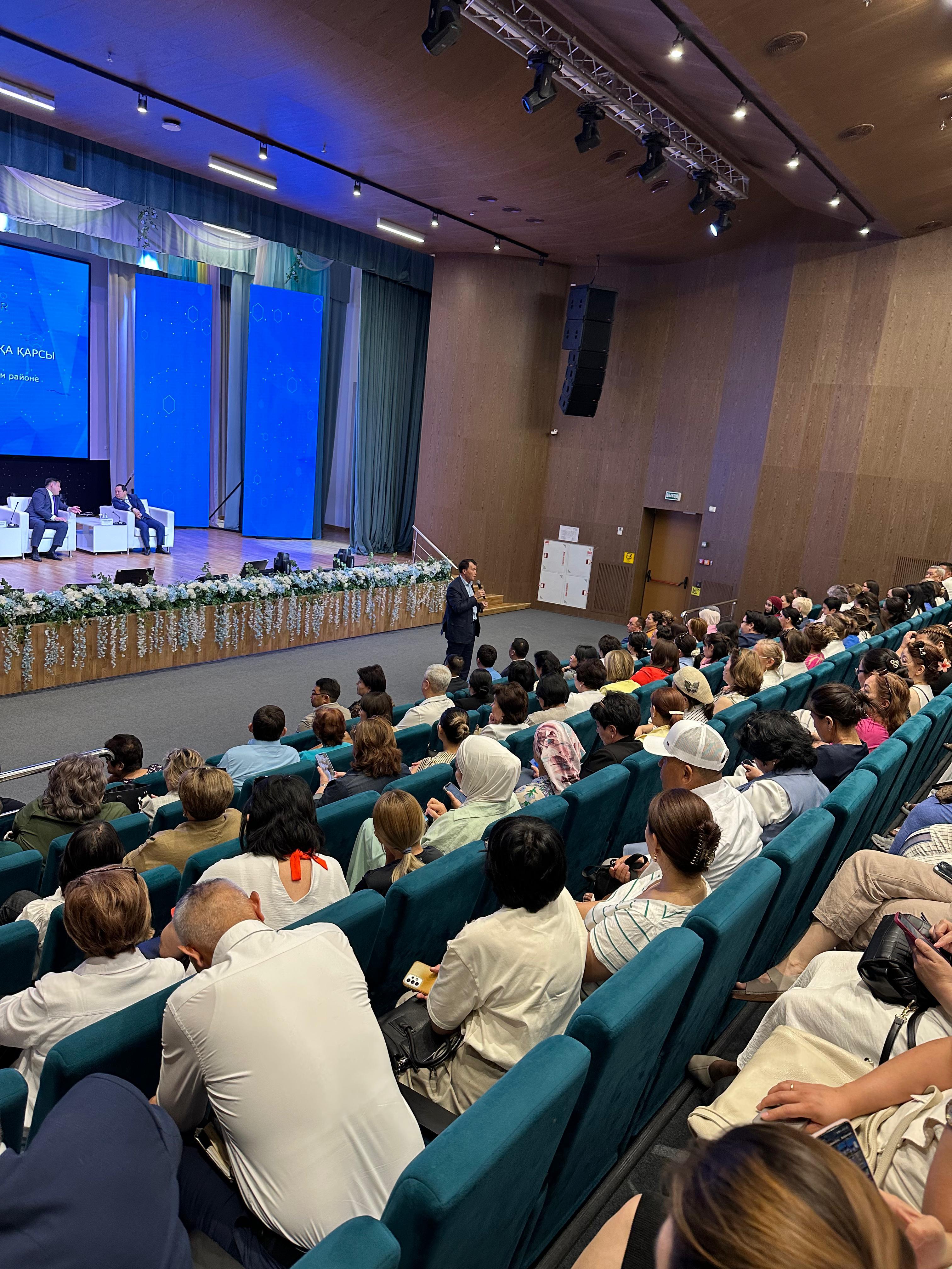 Проведена рабочая встреча с сотрудниками Алатауского акимата города Алматы